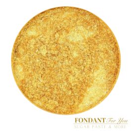Ételfesték por - ragyogó arany (EHETŐ E171 mentes!)
