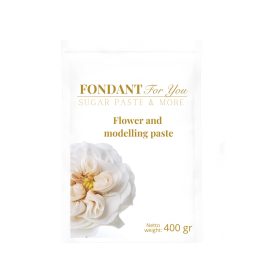 Fondant For You - fehér színben 400gr