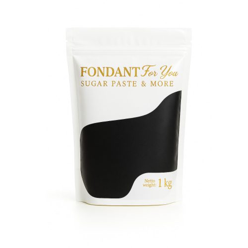 Fondant For You  - Schwarz 1 kg