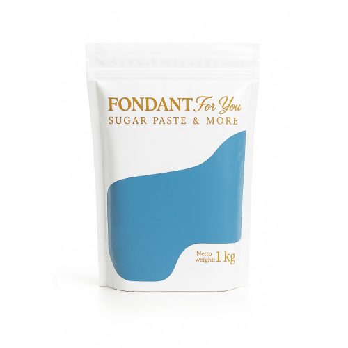 Fondant For You  - mittelblau 1 kg