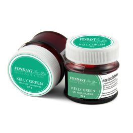 Fondant For You Gel food colouring - Kelly green