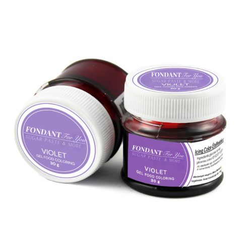 Fondant For You Gel-Farbe - Violett